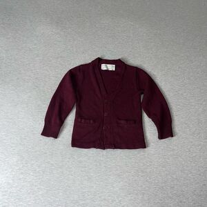 FlynnO’Hara Uniforms Plain Solid V-Neck Cardigan Sweater